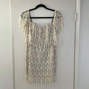 Stone Cold Fox Iowa Dress in Ivory